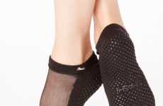 Cut-Out Pilates Socks