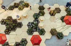 Hexagonal Urban Gardens