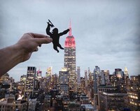 Silhouetted Landmark Cutouts Image 5
