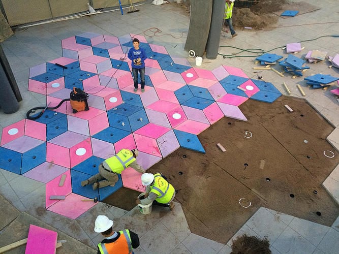 Interactive Singing Sidewalks