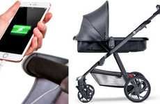 Smartphone-Charging Strollers