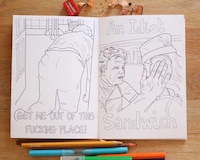 Celebrity Chef Coloring Books Image 3