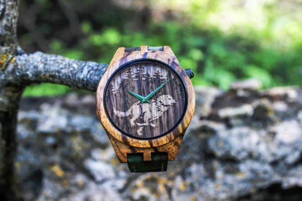 All-Natural Wood Watches