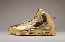 Solid Gold Sneakers