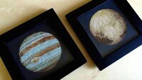 Embroidered Planetary Art Image 3