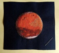 Embroidered Planetary Art Image 8
