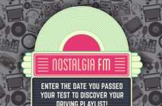Nostalgic Driving Test Playlists