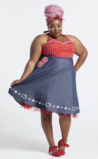 Plus-Size Anime Character Clothing Image 2