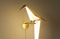 Avian Origami Lamps