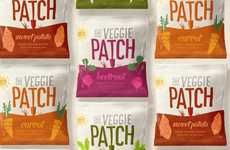Vivid Vegetable Snack Packaging