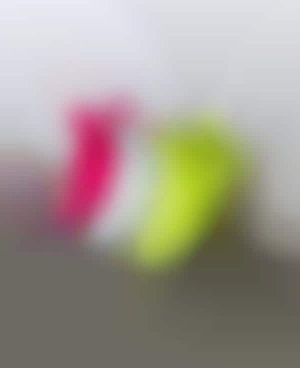 Highlighter-Hued Sneakers