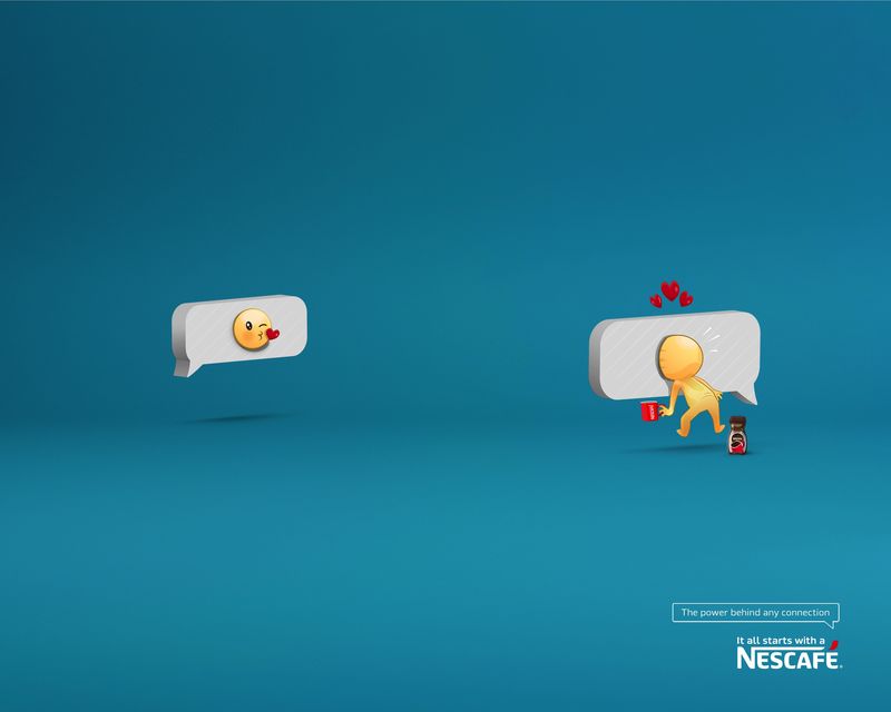 Caffeinated Emoji Ads