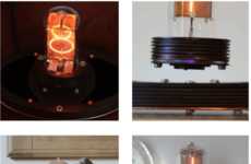 Magnetically Levitating Lamps
