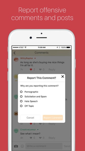 Anonymous Sharing Apps