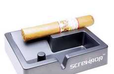 Ergonomic Cigar Ashtrays