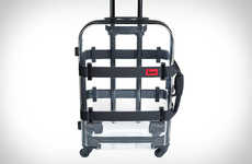 Clear Rolling Suitcases