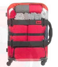 Clear Rolling Suitcases Image 6
