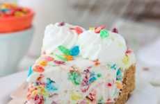 Colorful Cereal Cheesecakes