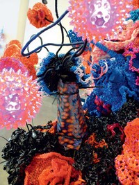 Crocheted Coral Sculptures Image 3