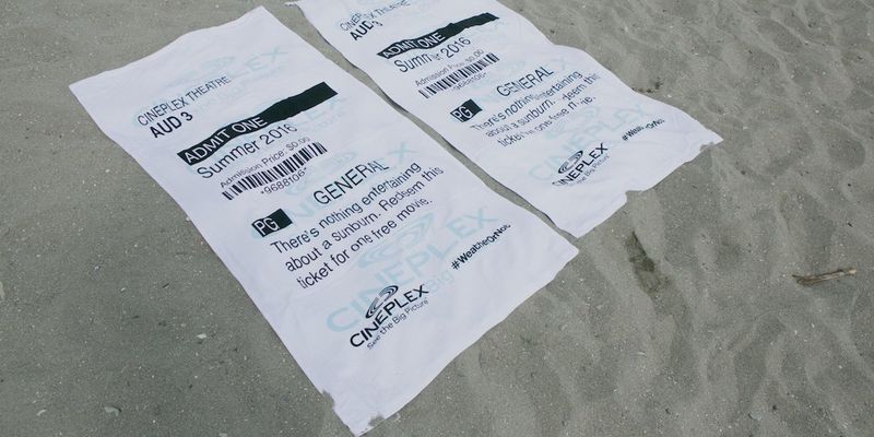Ticket-Inspired Towels