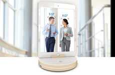 Rotating Smartphone Security Cameras
