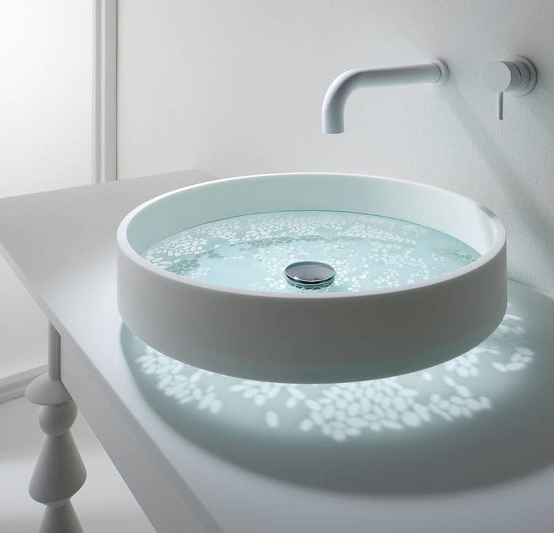 Reflective Bathroom Sinks