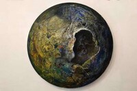 Intricate Collage Paintings Image 2