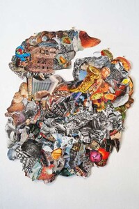 Intricate Collage Paintings Image 3