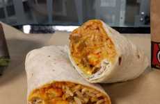 Cheese Puff-Filled Burritos