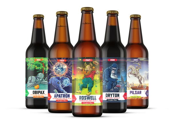 Sci-Fi Beer Branding