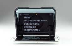 Smartphone-Adapted Teleprompters