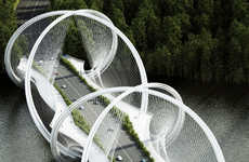 360-Degree Suspension Bridges