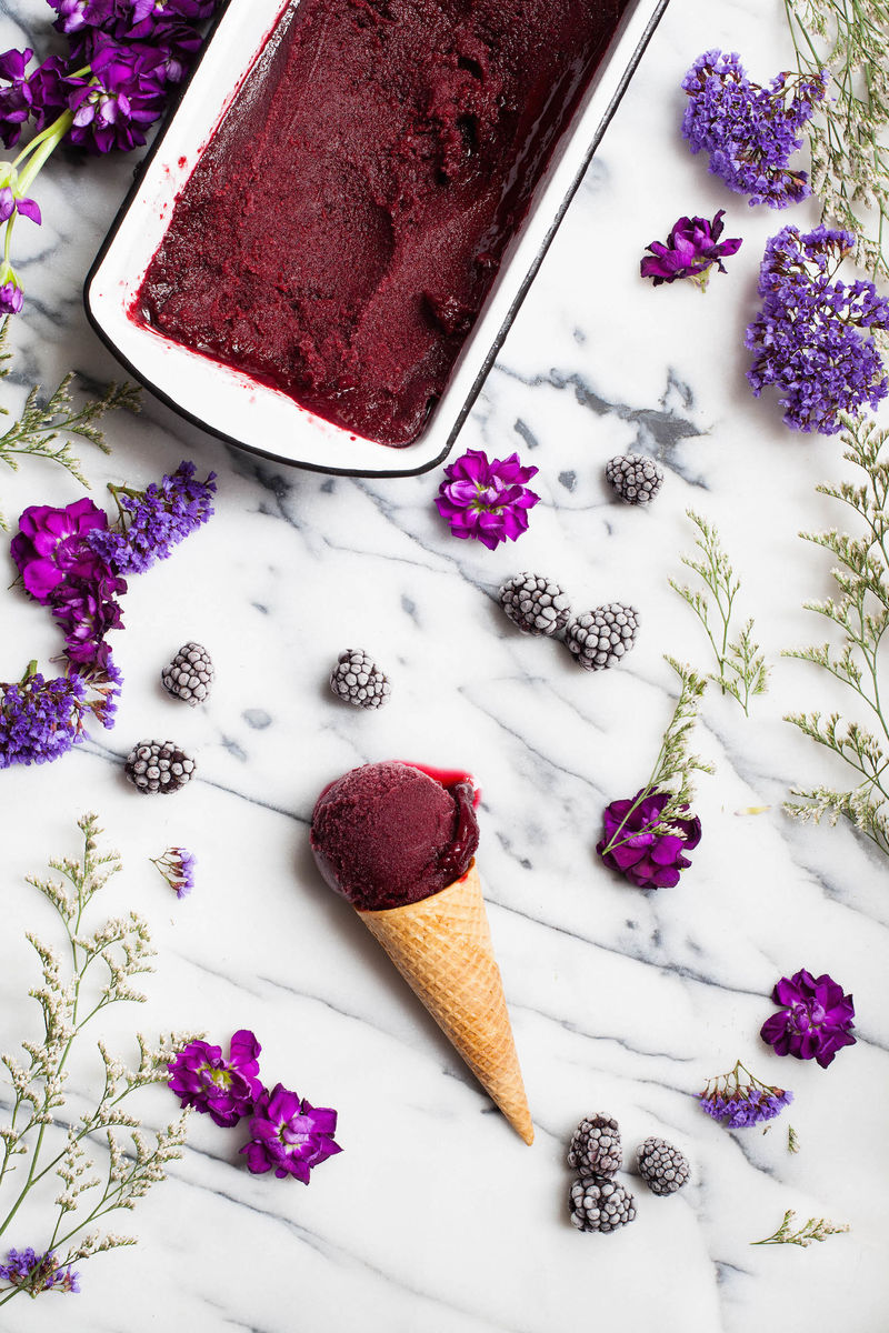 Berry Cabernet Ice Creams