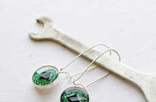 Recycled Circuit Board Jewelry