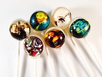 Vibrant Ornate Lollipops Image 3