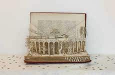 Pop-Up Book Sculptures