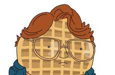 TV Thriller Waffle Illustrations