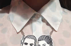Celebrity Couple Statement Necklaces