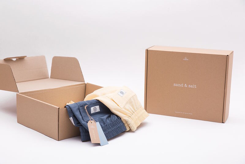 Minimalist Swimwear Packaging