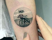 Small Circular Tattoos Image 3