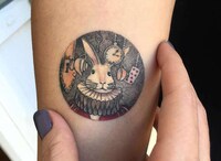Small Circular Tattoos Image 4