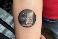 Small Circular Tattoos Image 5