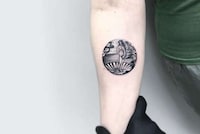 Small Circular Tattoos Image 6