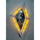 Diamond-Shaped Wall Lamps Image 2