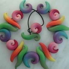 Candy-Colored Clay Jewelry