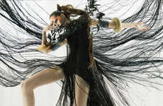 Big Bird-Inspired Hairy Fashion