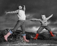 Designer Rain Boots Image 4