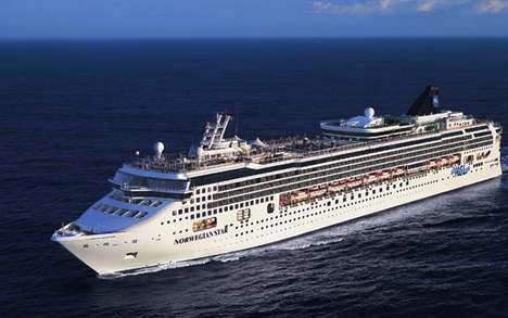 Docked Cruise Ship Hotels