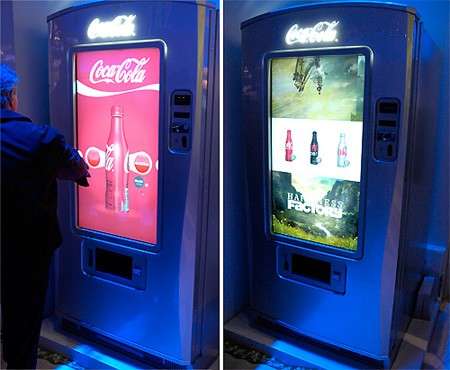 Touchscreen Soda Machines