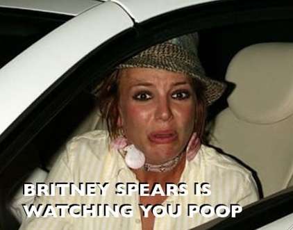 Celebrities Watching You Poop?